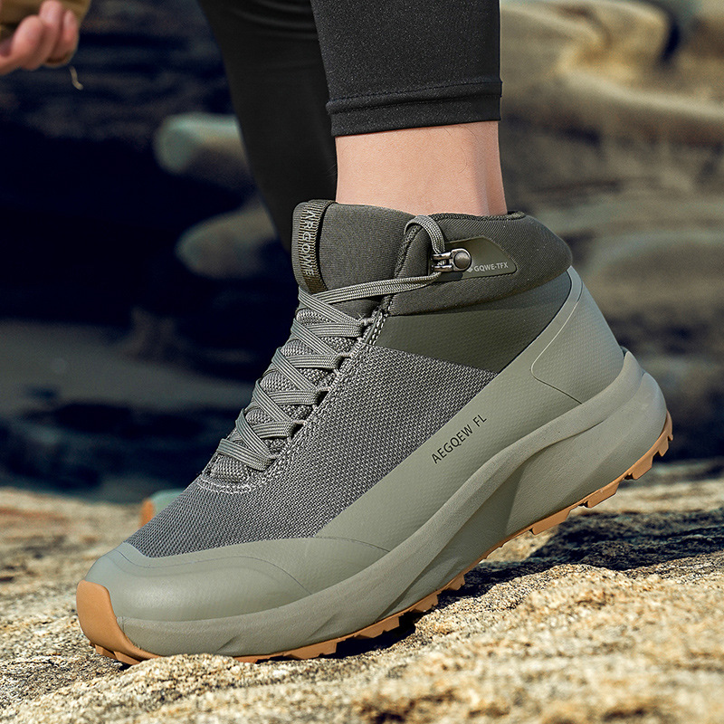 Hunting Outdoor Brand - High Top Hiking Shoes Men Luxury