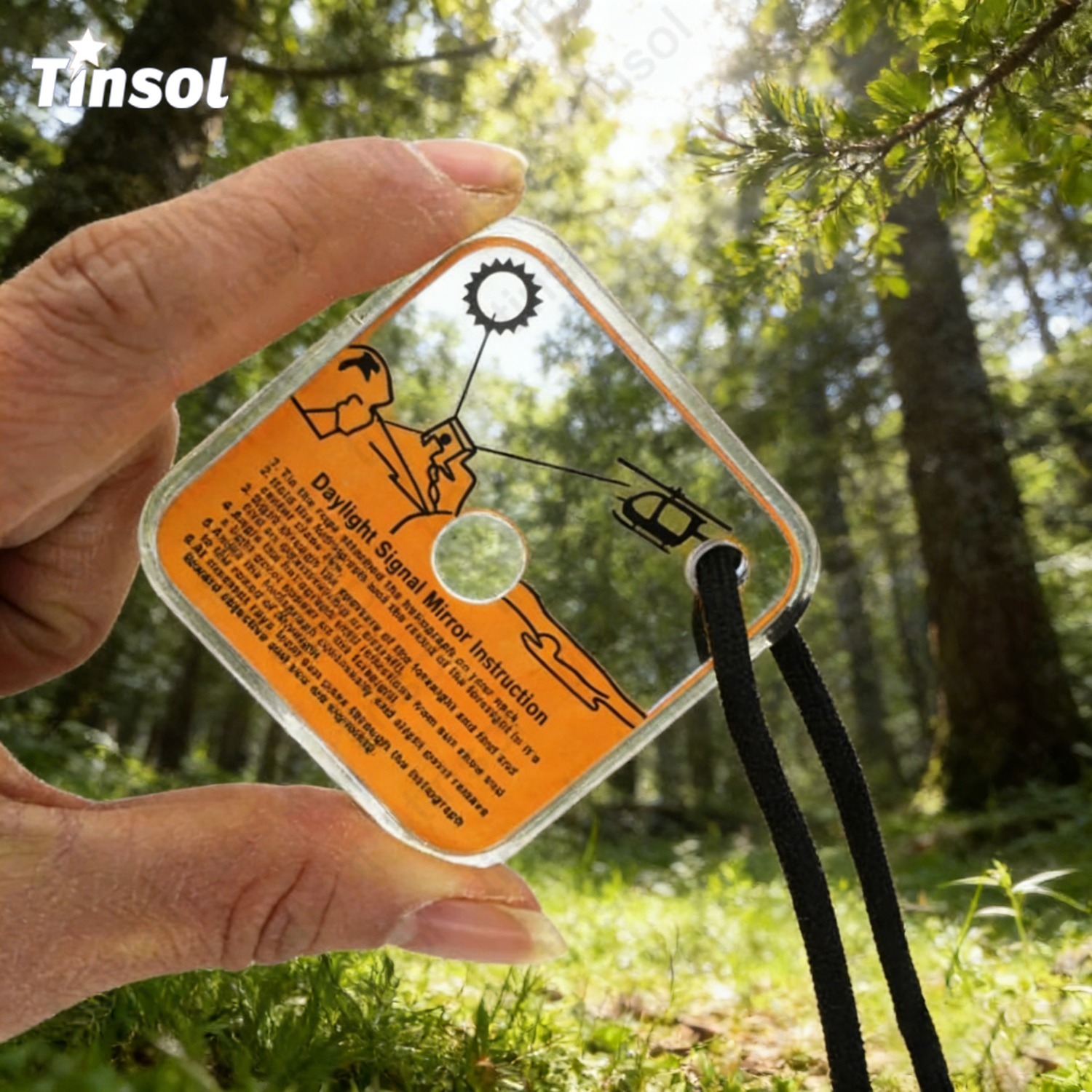 Field Dressing Kit - New 1PC Outdoor Survival Reflective Signal