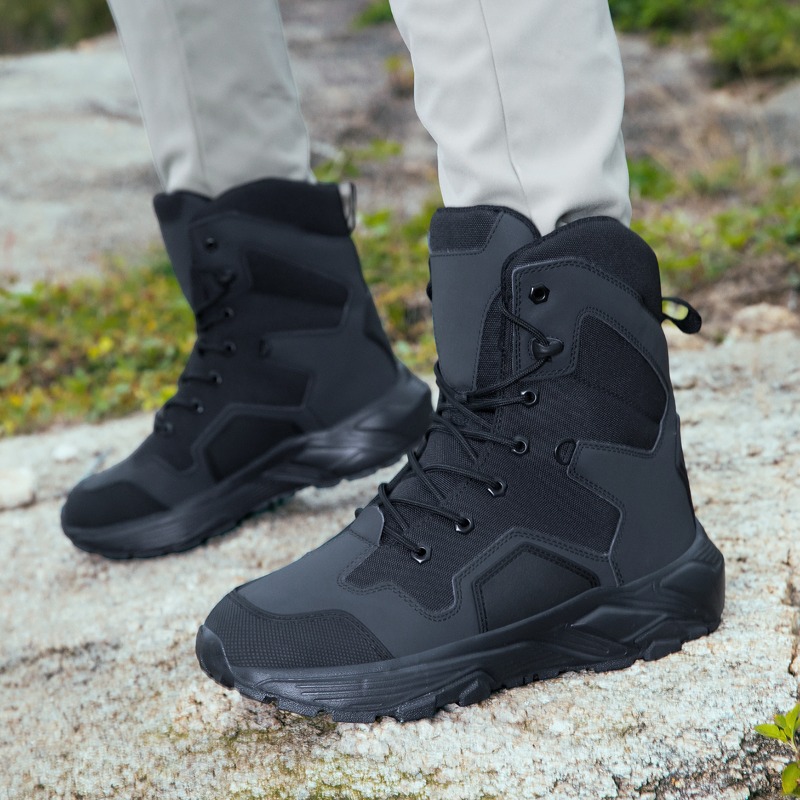 Wildman Hunting & Outdoor Robertson - Men Tactical Boots Lace Up Wild