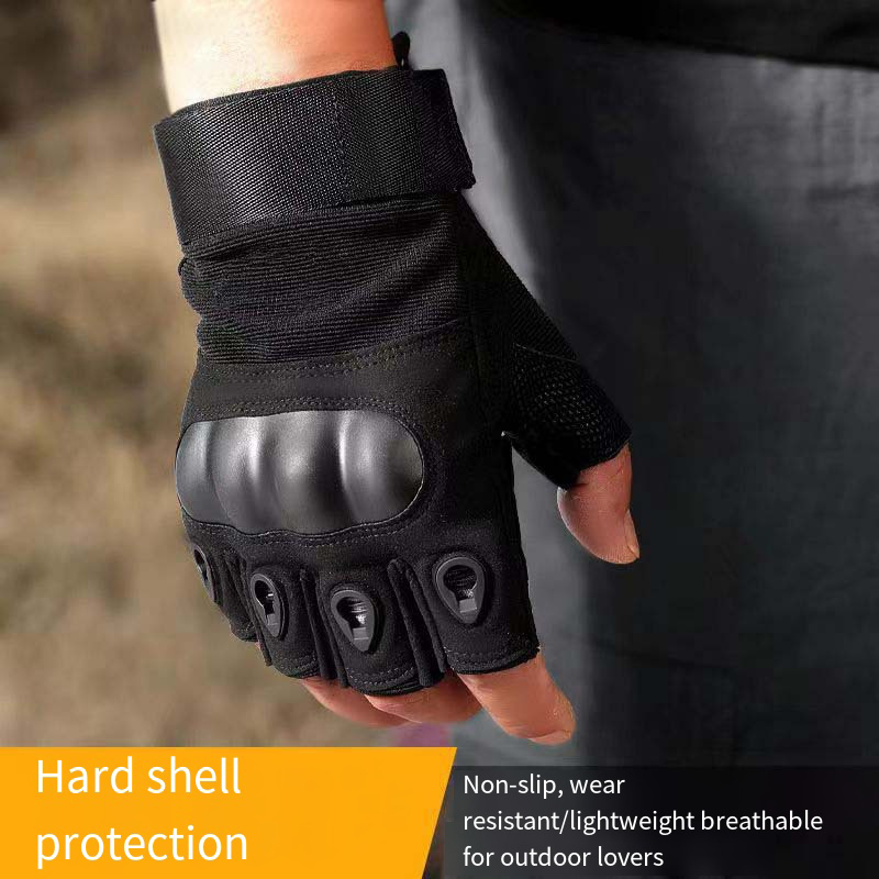 Outdoor Tactical Gloves Half F - огляд і ціна Outdoor Hunting Gloves