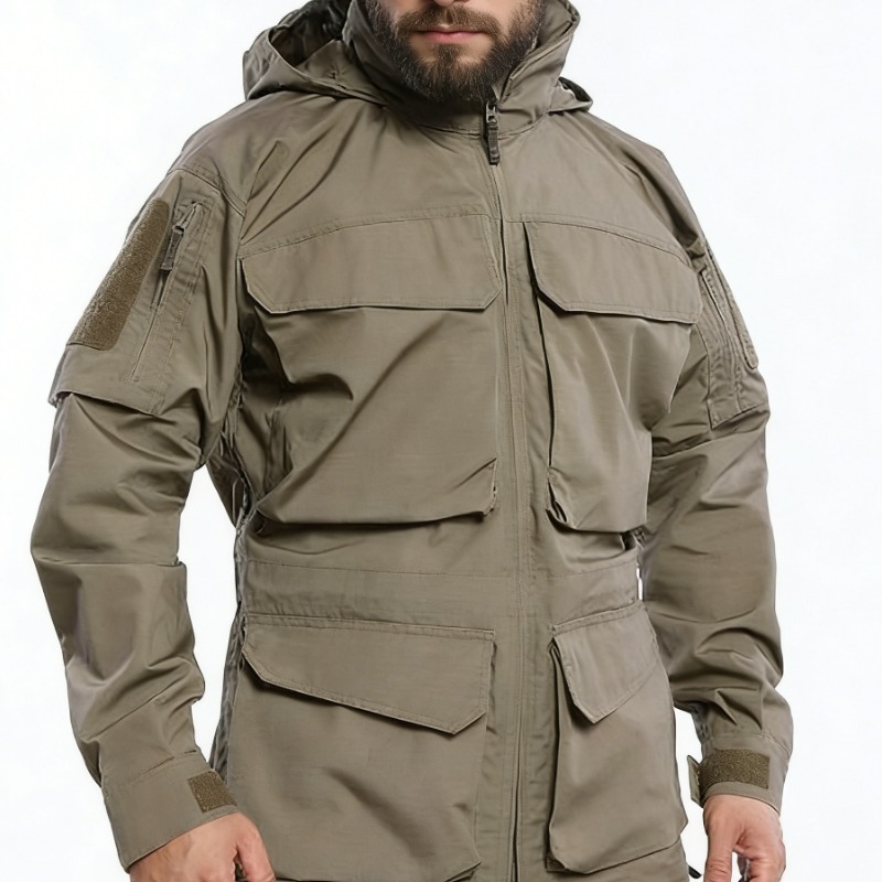 Men's Tactical Jacket Loose Ca - огляд і ціна Outdoor Hunting Coat