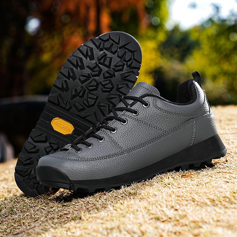 Trendy Leather Shoes Hiking Me - огляд і ціна Hunting Outdoor Brand
