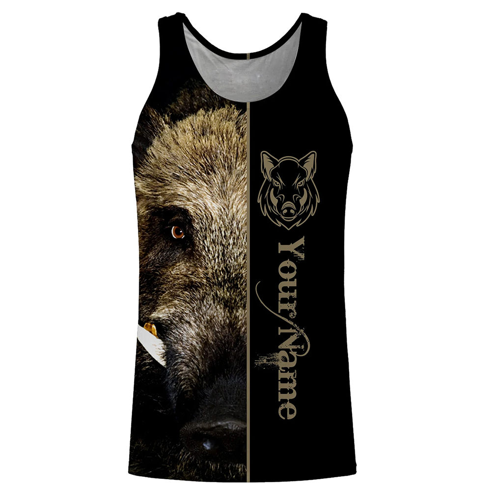 Custom Name Boar Hunter Tank T - огляд і ціна Wildman Hunting & Outdoor Robertson