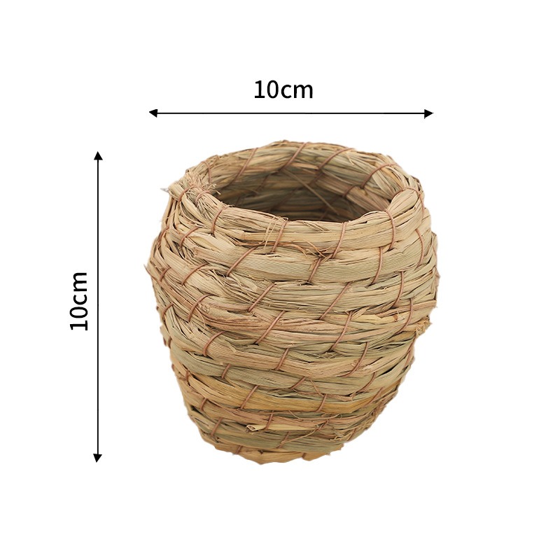 Hand Woven Straw Chicken Nest  - огляд і ціна Hunting Quail
