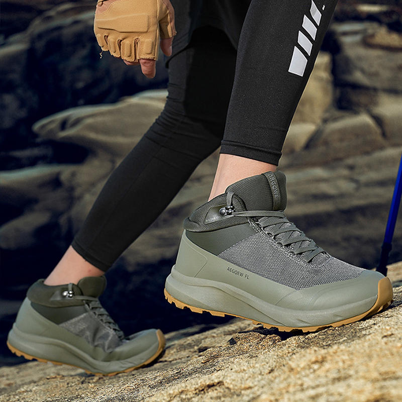 High Top Hiking Shoes Men Luxu - огляд і ціна Hunting Outdoor Brand