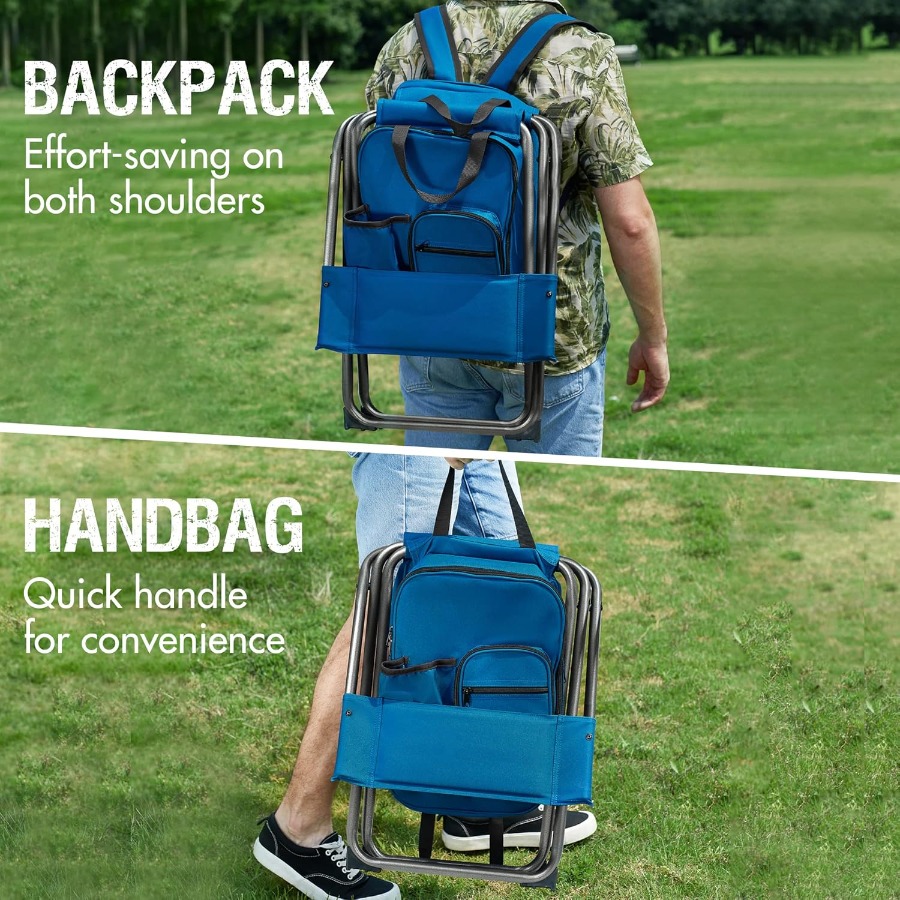 Backpack Cooler Chair with Bac - огляд і ціна Hunting And Fishing Outdoor Chairs