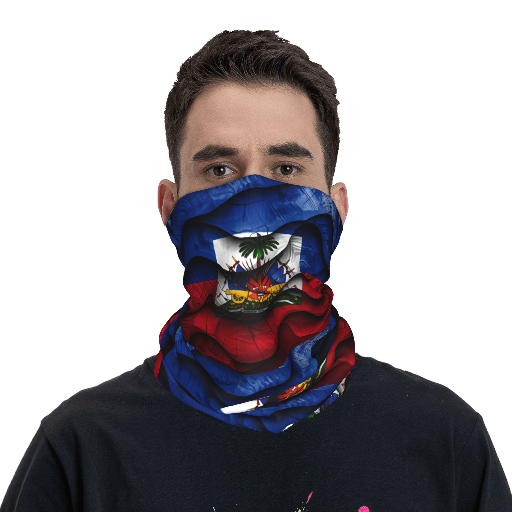 Haiti Flag Balaclava  Hunting  - огляд і ціна Outdoor Hunting And Fishing