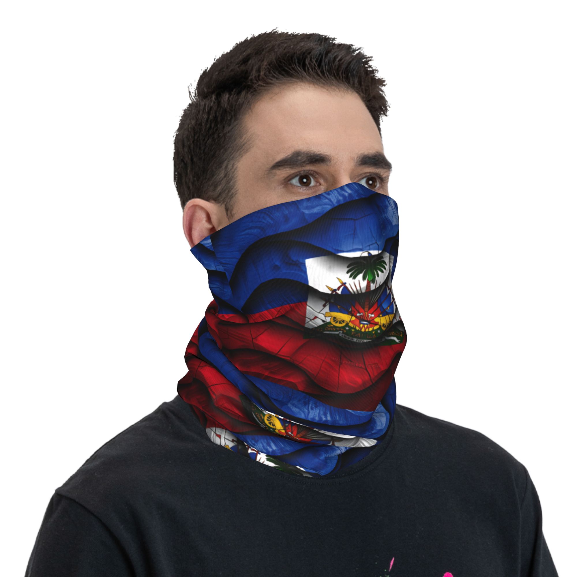Haiti Flag Balaclava  Hunting  - огляд і ціна Outdoor Hunting And Fishing