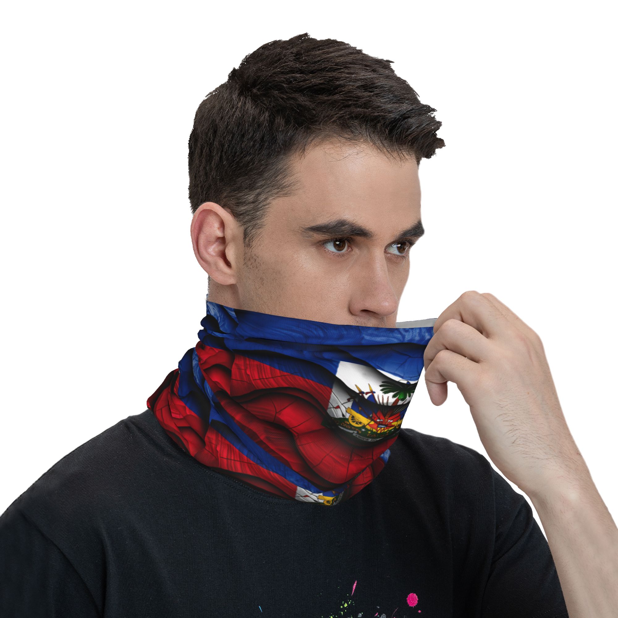 Haiti Flag Balaclava  Hunting  - огляд і ціна Outdoor Hunting And Fishing