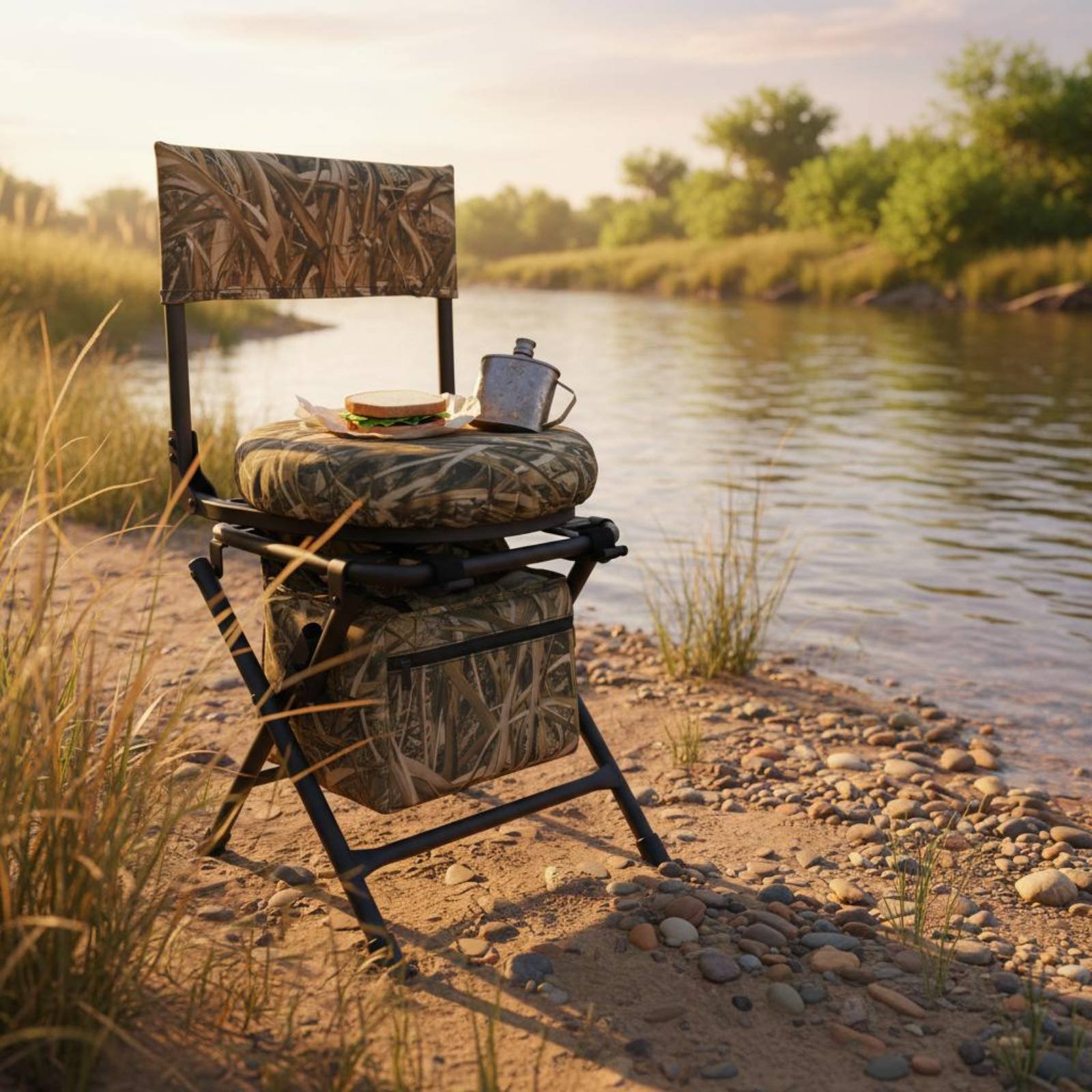 Fishing Chair Foldable Folding - огляд і ціна Hunting And Fishing Outdoor Chairs