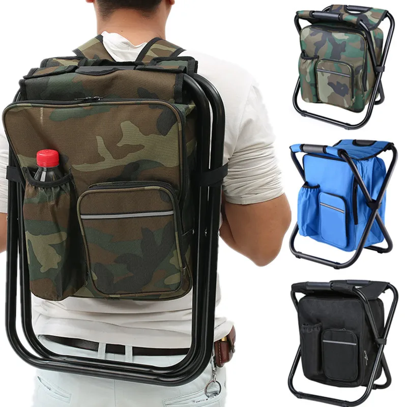 2 in 1 Folding Fishing Chair B - огляд і ціна Hunting And Fishing Outdoor Chairs