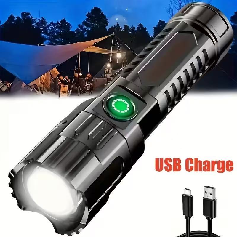 New High-power Led Flashlight  - огляд і ціна Outdoor Hunting And Fishing