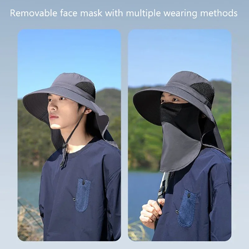 Summer Sun Hats UV Protection  - огляд і ціна Outdoor Hunting And Fishing