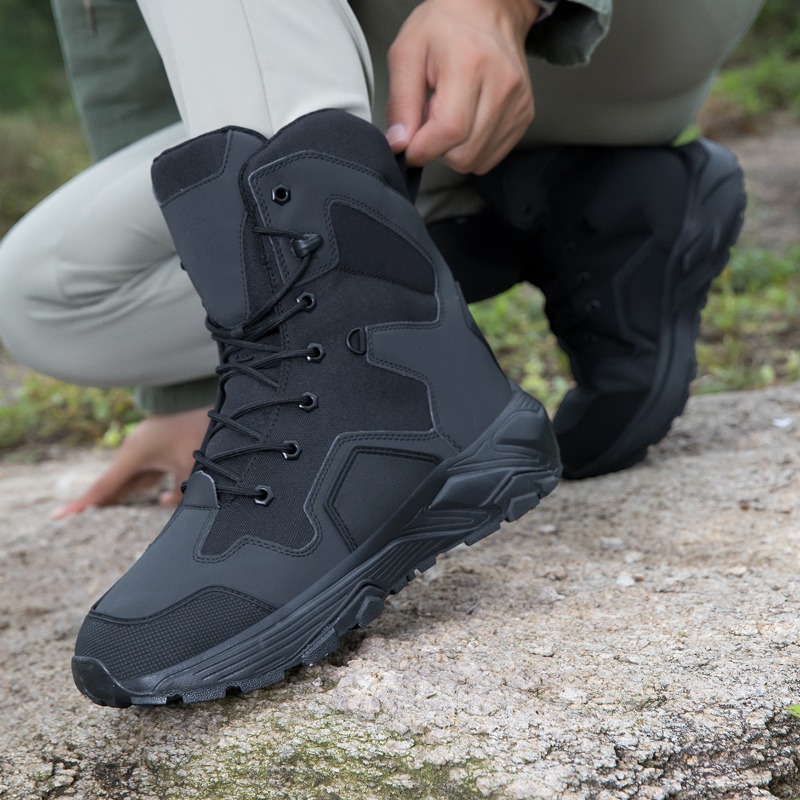 Men Tactical Boots Lace Up Wil - огляд і ціна Wildman Hunting & Outdoor Robertson