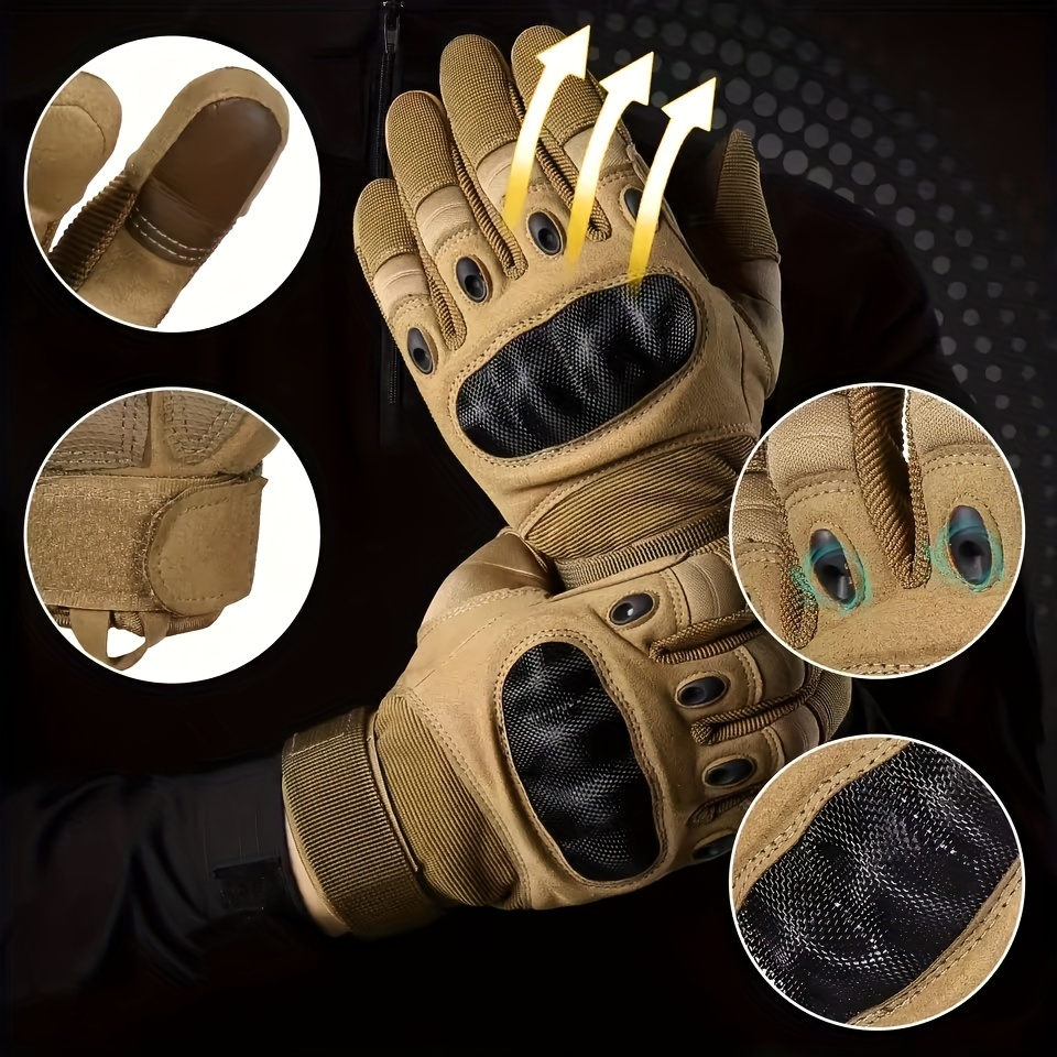 New Men's Full Finger Tactical - огляд і ціна Outdoor Hunting Gloves