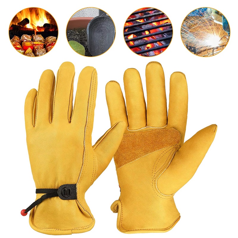 Cowhide Leather Gloves Breatha - огляд і ціна Outdoor Hunting Gloves