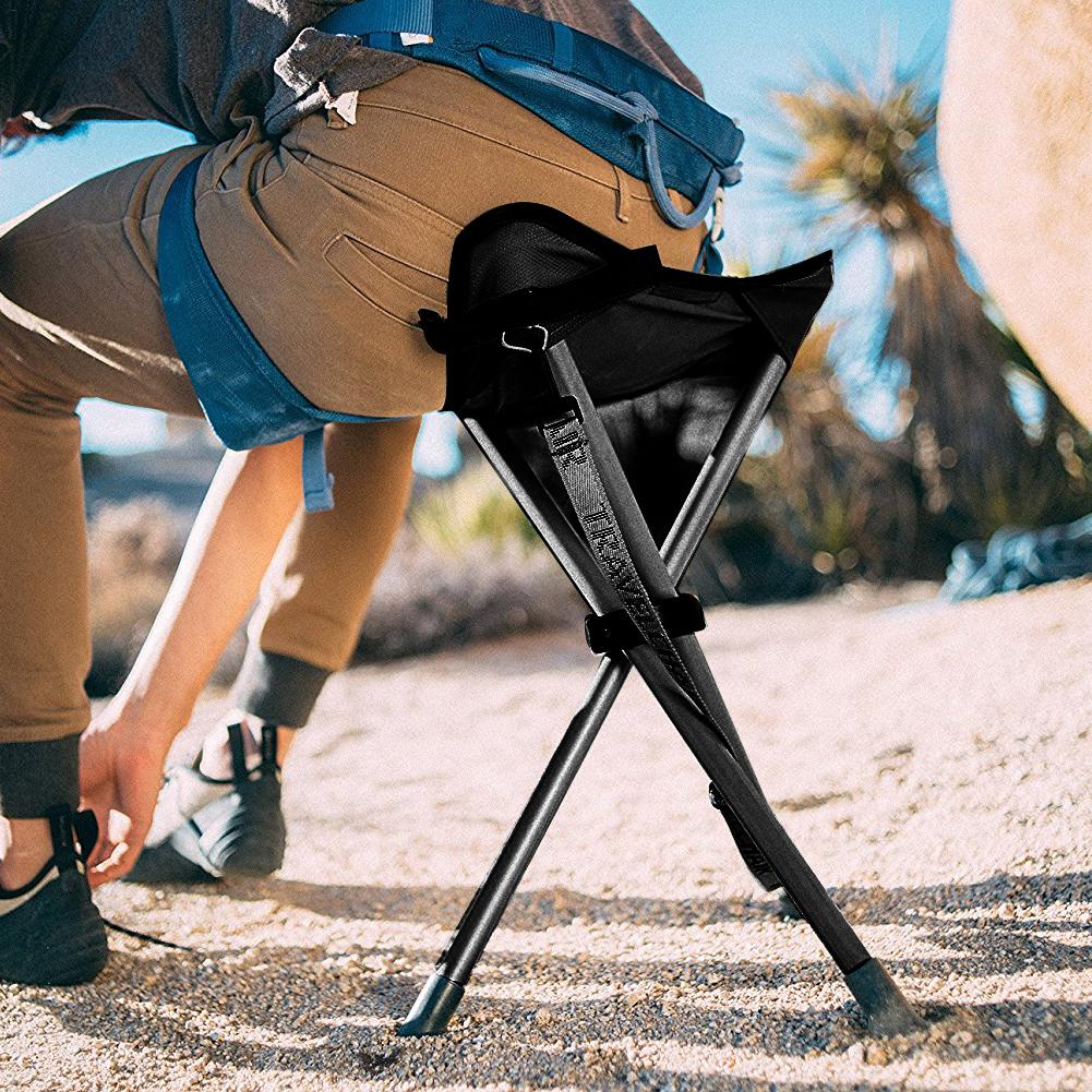Portable Tripod Stool Folding  - огляд і ціна Hunting And Fishing Outdoor Chairs