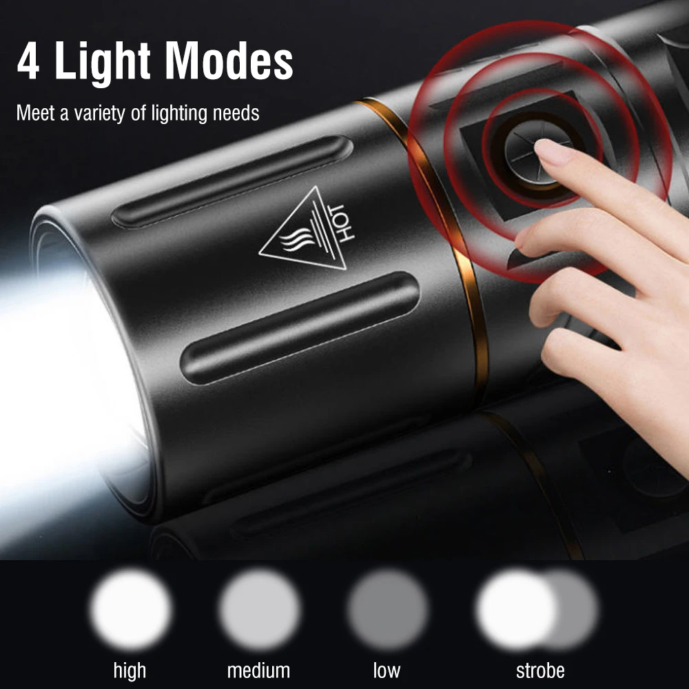 BORUiT Ultra Bright 3000LM LED - огляд і ціна Outdoor Hunting And Fishing