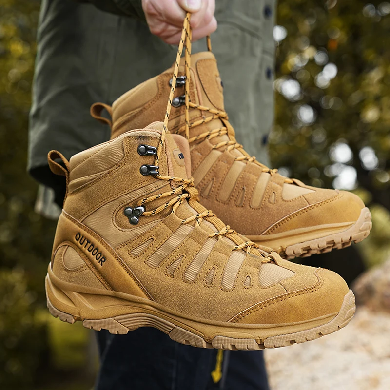 New Men High Quality Brand Lea - огляд і ціна Hunting Outdoor Brand